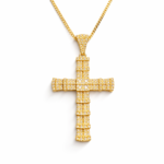 925 silver moissanite cross necklace, faith jewelry, ice crystal sparkling pendant, a gift suitable for both men and women