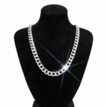 925 Sterling Silver Cuban Link Chain | Polished Finish | Timeless Hip-Hop Jewelry