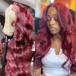 40inch The length can be trimmed by yourself | Long Wavy Synthetic Wig with Bangs for Women | Natural Heat Resistant Hair | Daily & Cosplay