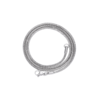 2mm round snake chain, 925 silver vacuum plated, men's trendy brand necklace, European and American hip-hop accessories chain, snake bone chain