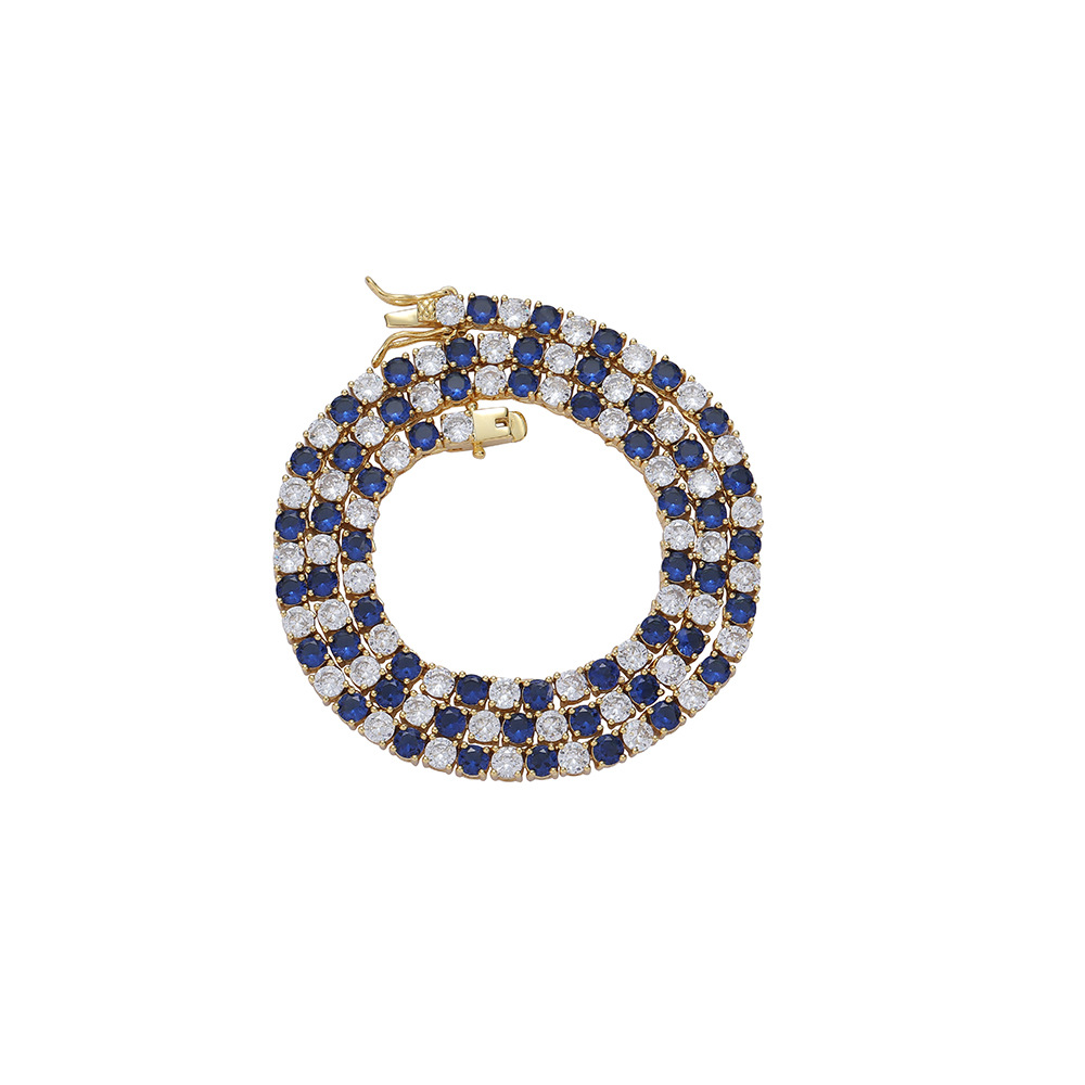 O1CN01b8PhKA1EqAKr9xnCS_!!2215781360402-0-cib 4mm 4-Claw Blue and White Mixed Tennis Necklace European and American Hip-Hop Tennis Chain Blue Moissanite Mixed Color Tennis Chain - Image 1